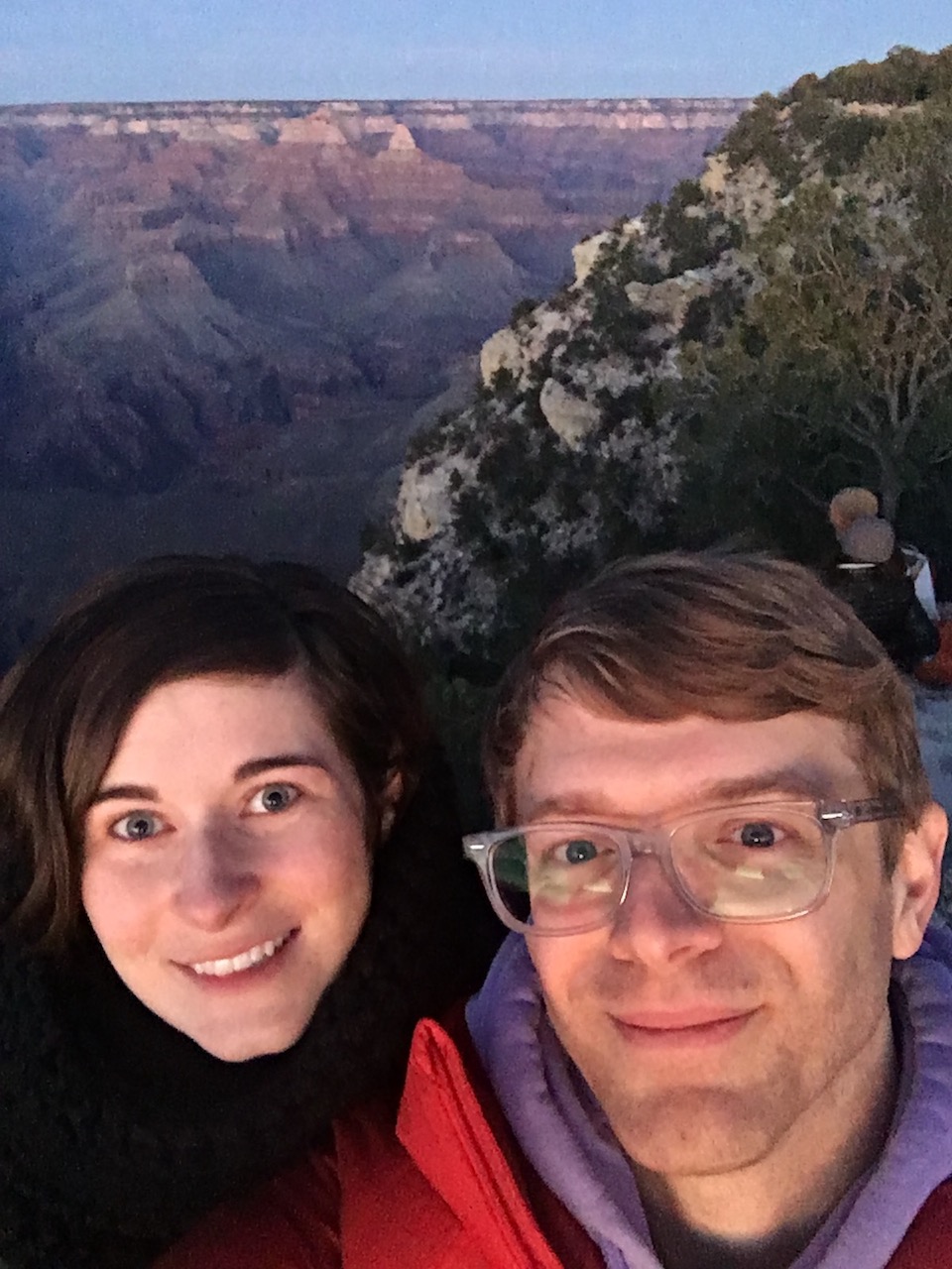 Selfie photo from the couple.